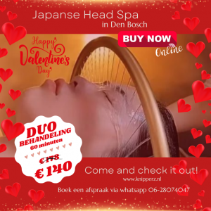 Valentijns DUO Head Spa behandeling